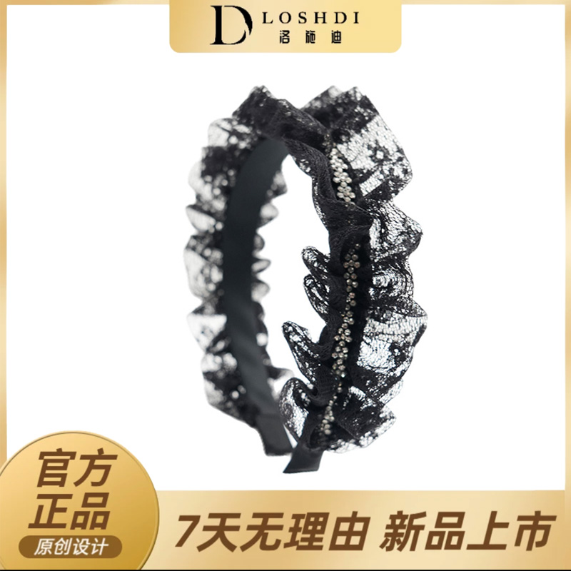 LOSHDI手工气质时尚网红荆棘之花设计【画心】发箍轻奢高颅顶发饰