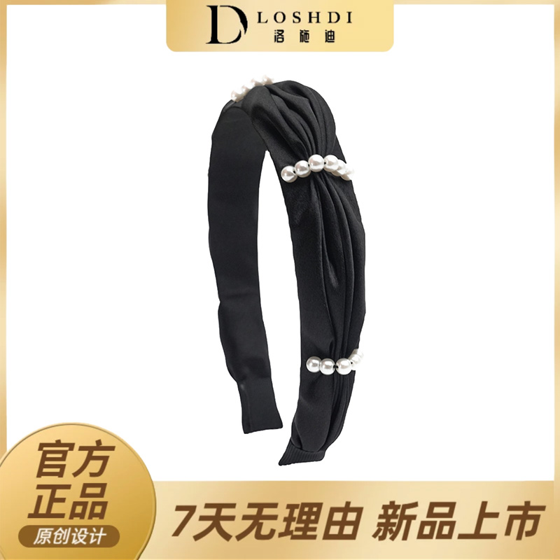 LOSHDI手工法式优雅【凌薇】小香风发箍缎面宽边百搭网红头饰发饰