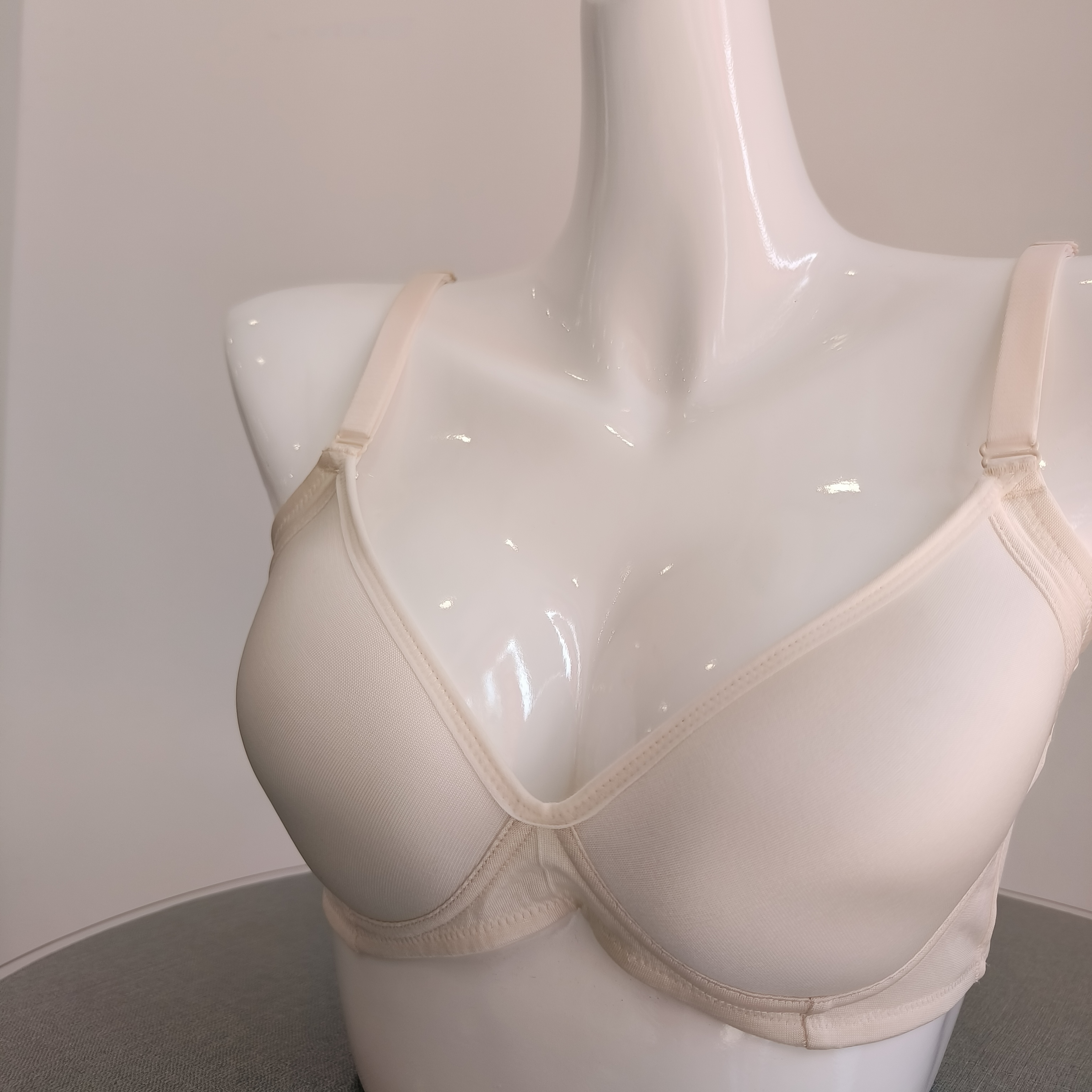 JW-【水缫丝文胸】2025女士柞蚕丝舒适透气百搭上托交叉打底