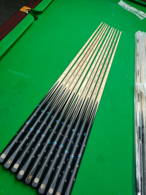 班恩全新q1繁花纯手工制作免漆球杆