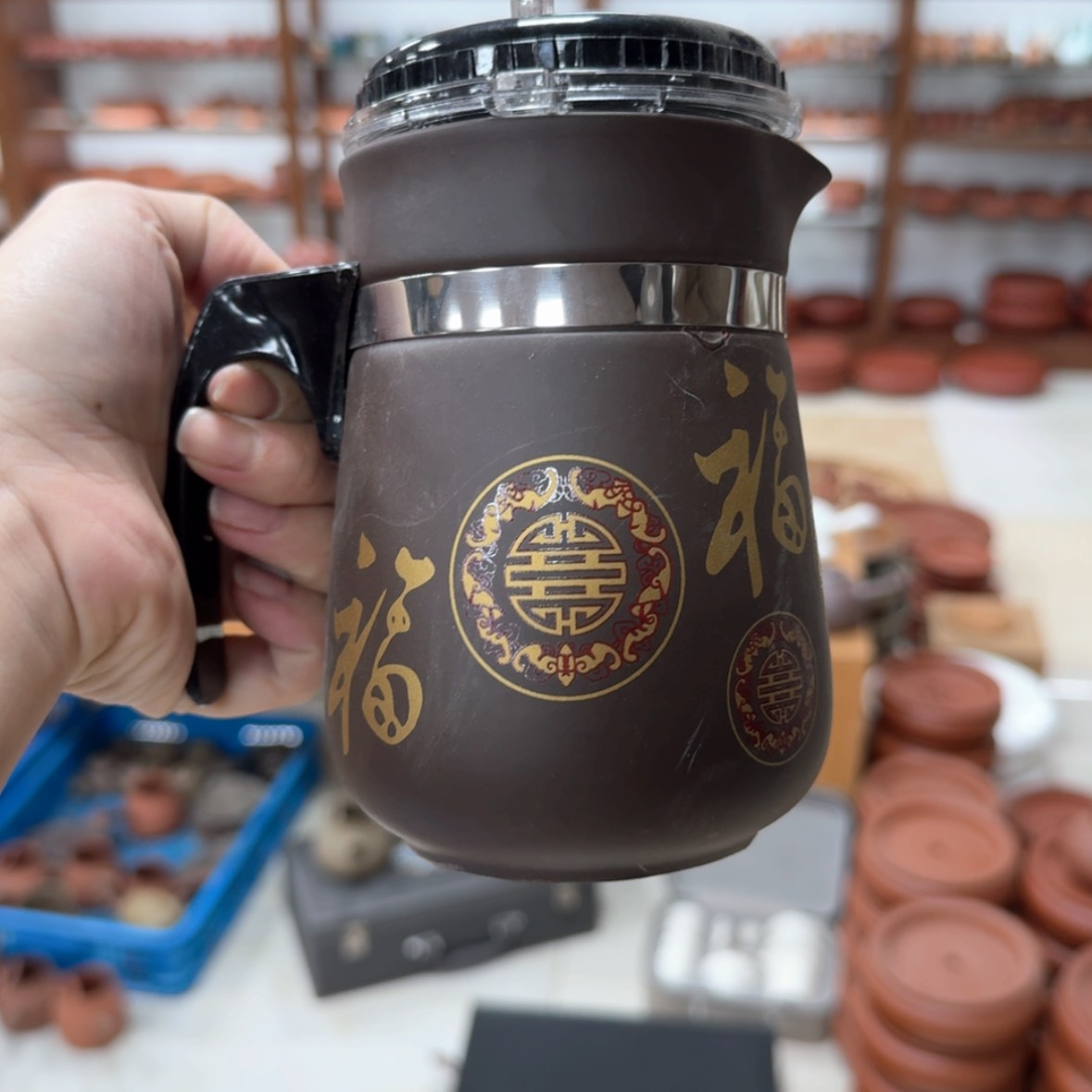 【闪购商品】紫砂壶手拉壶