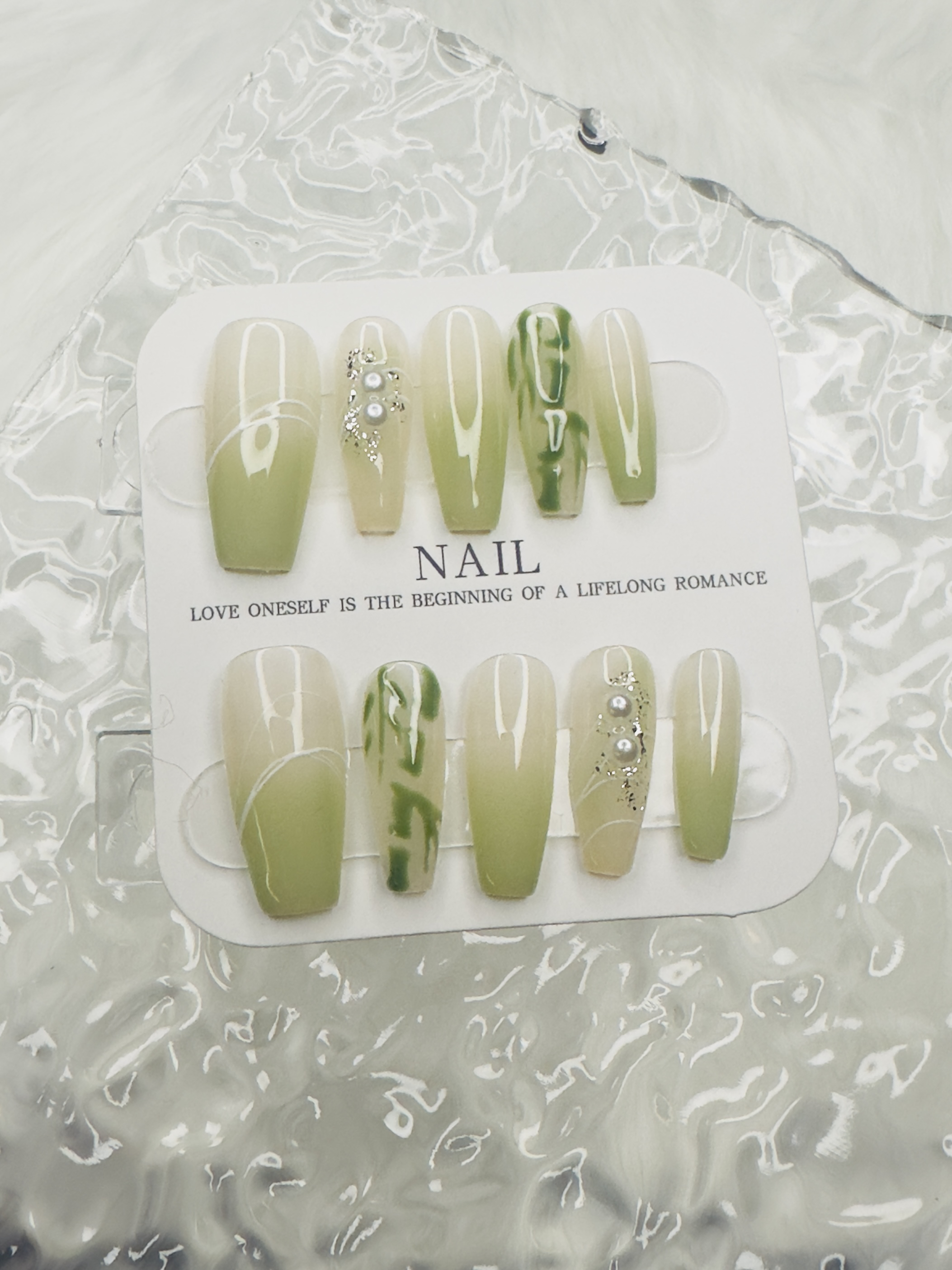 纯手工穿戴甲可爱类型