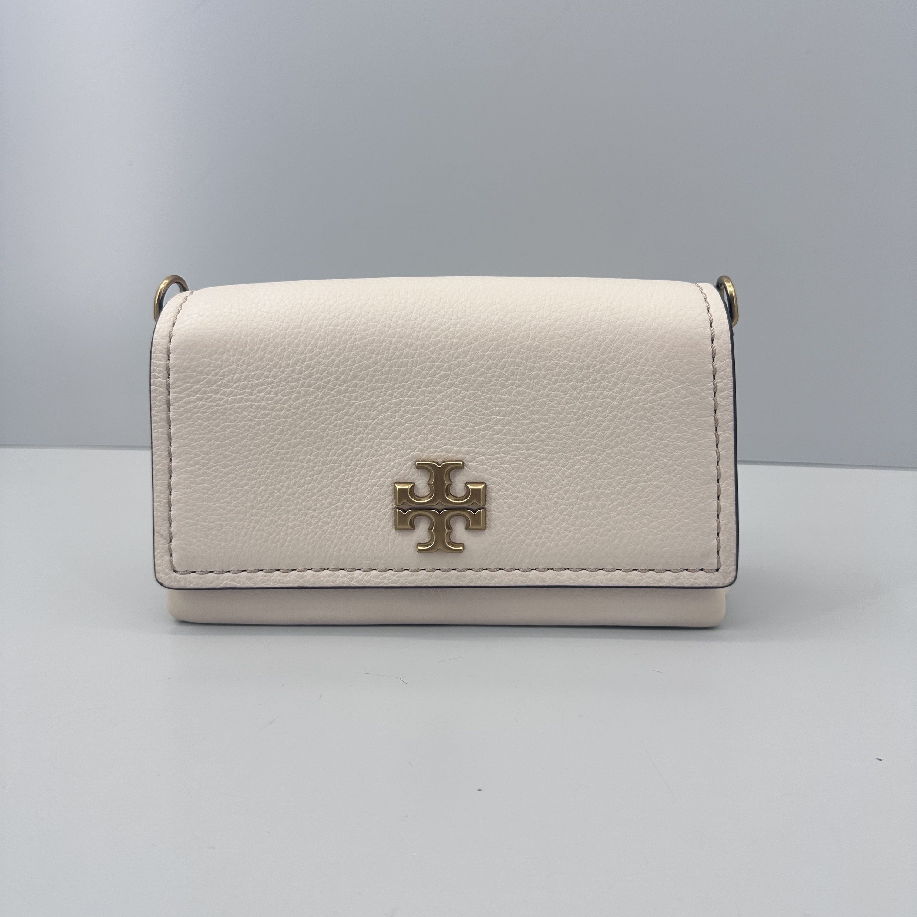 95新 TORY BURCH/汤丽柏琦 kira白色链条包19x12x6cmL120316