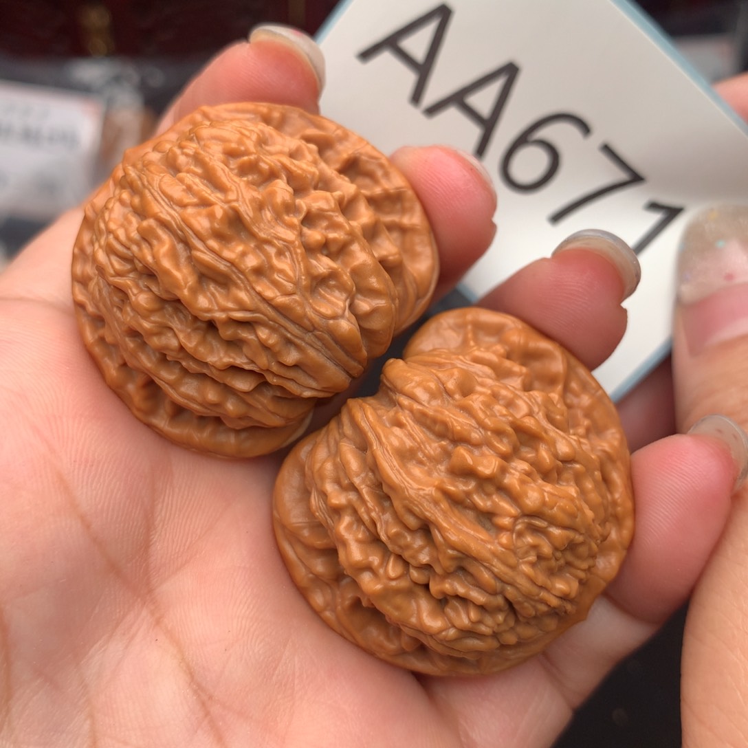 文玩核桃把件汉高楼38