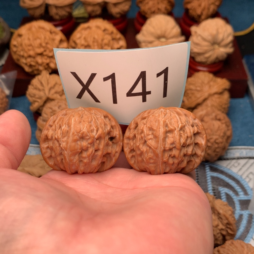 【闪购商品】文玩核桃把件39磨盘