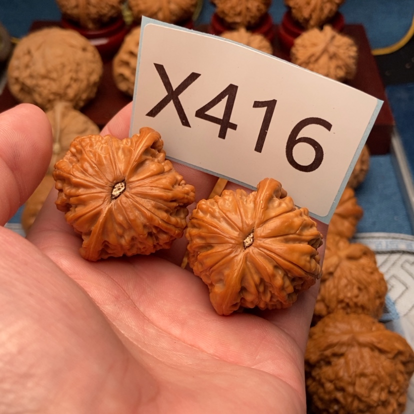 【闪购商品】文玩核桃把件39磨盘