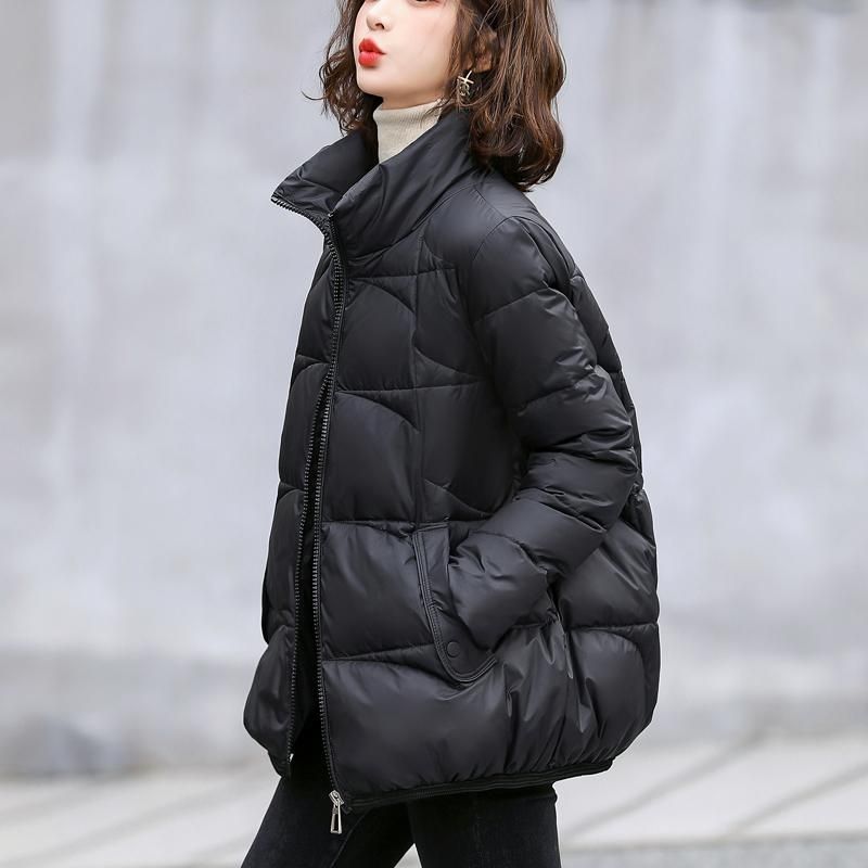 反季羽绒服女短款冬季新款加厚羽绒服女韩版网红羽绒服外套潮