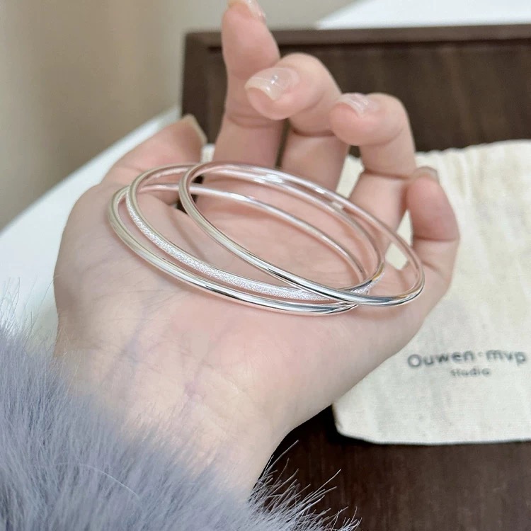 铜合金莫桑石手镯 436 设计师款轻奢高定满星手镯