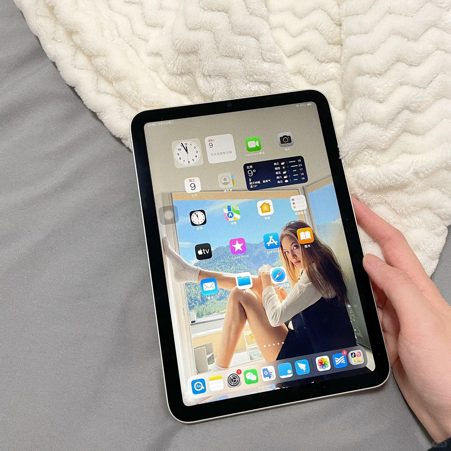 95新 Apple/苹果 21款iPad超薄学生游戏绘画办公追剧平板电脑pro