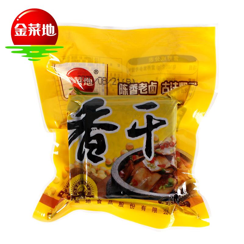 金菜地108g多袋香干软豆腐干干黄豆小零食炒菜下酒安徽特产包邮