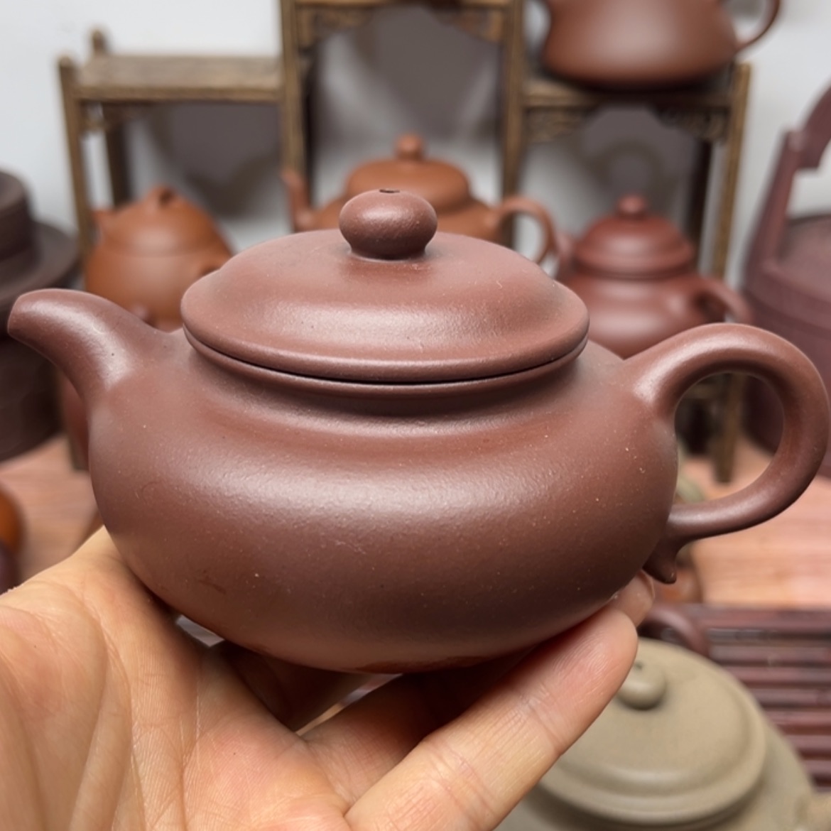 【闪购商品】紫砂茶壶不**摸