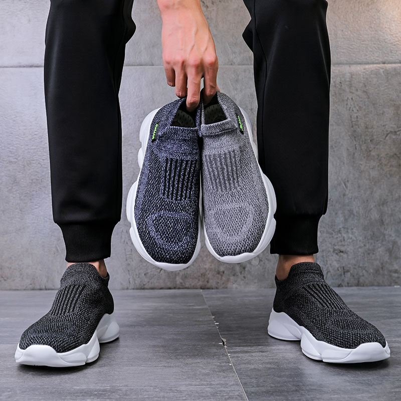 JLA185嘉利安一脚蹬式休闲时尚百搭橡塑底耐磨防滑鞋子