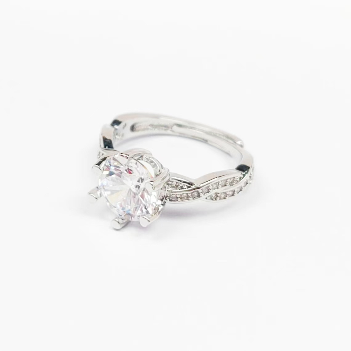  戒指【白色】时尚简约个性戒指-911