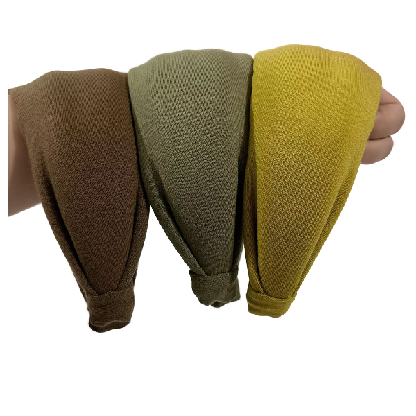 2024新款手工原创天丝羊毛宽边发箍增高颅顶气质百搭洗脸头箍发卡