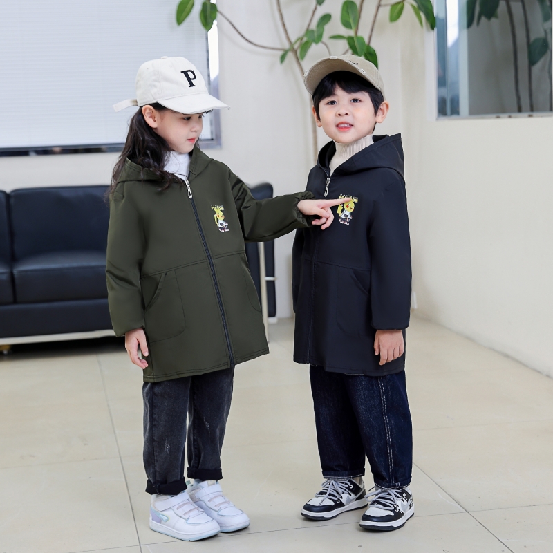 儿童罩衣全身防水防脏薄款罩衫女小孩画画围裙男宝宝吃饭外穿护衣