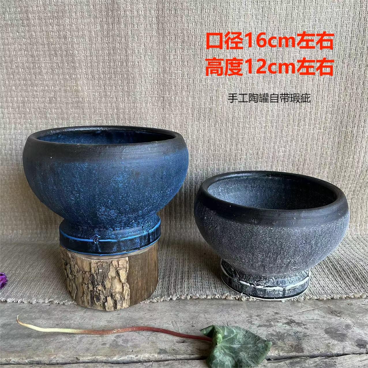 工厂手工制作红陶盆 土陶罐  陶土多肉法师花盆