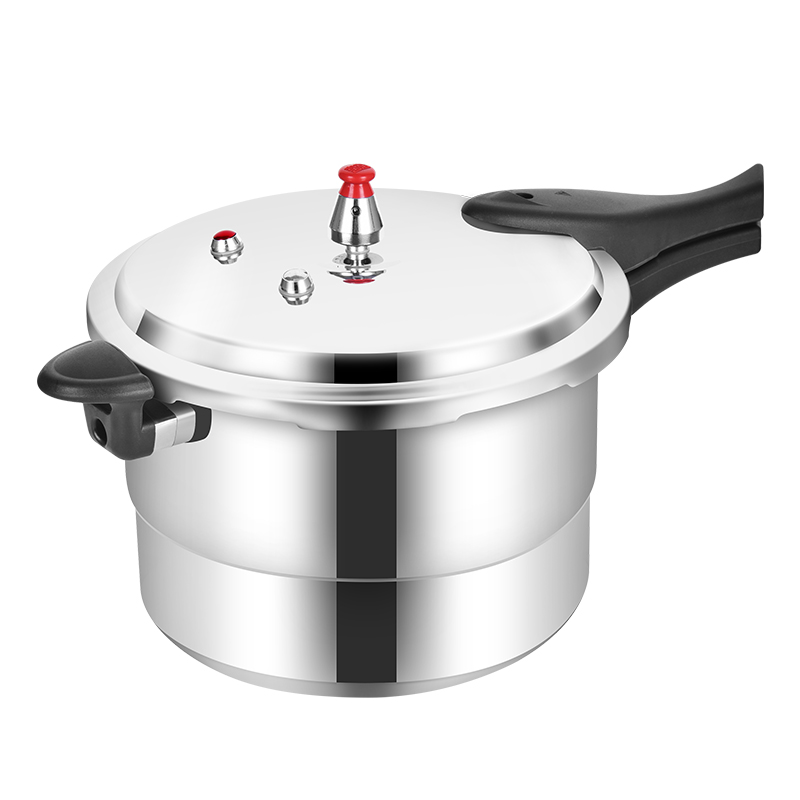 【双喜】双喜铝合金抛光压力锅蒸格加厚安全防爆明火电磁炉通用