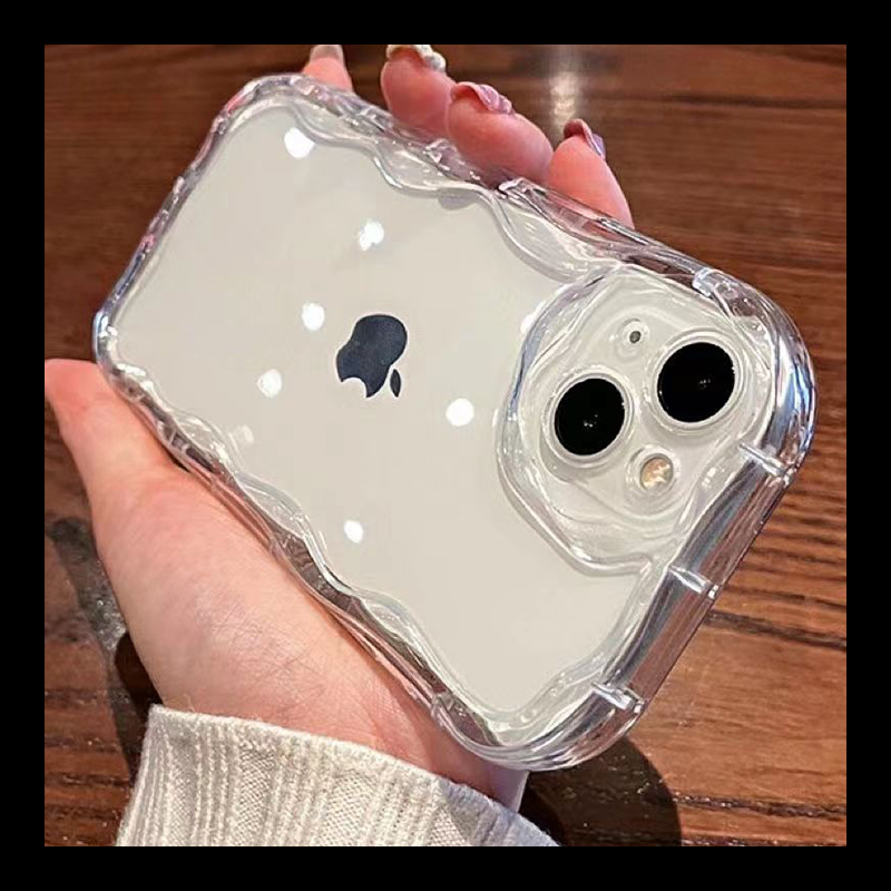 简约透明苹果15手机壳iPhone14promax保护套13新款12防摔11软胶xs