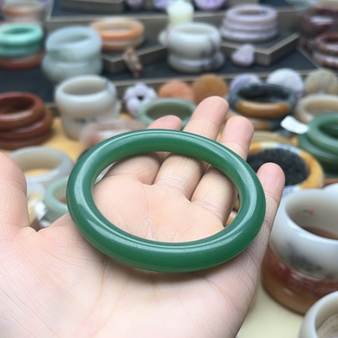 【闪购商品】石英质玉东临玉未镶嵌