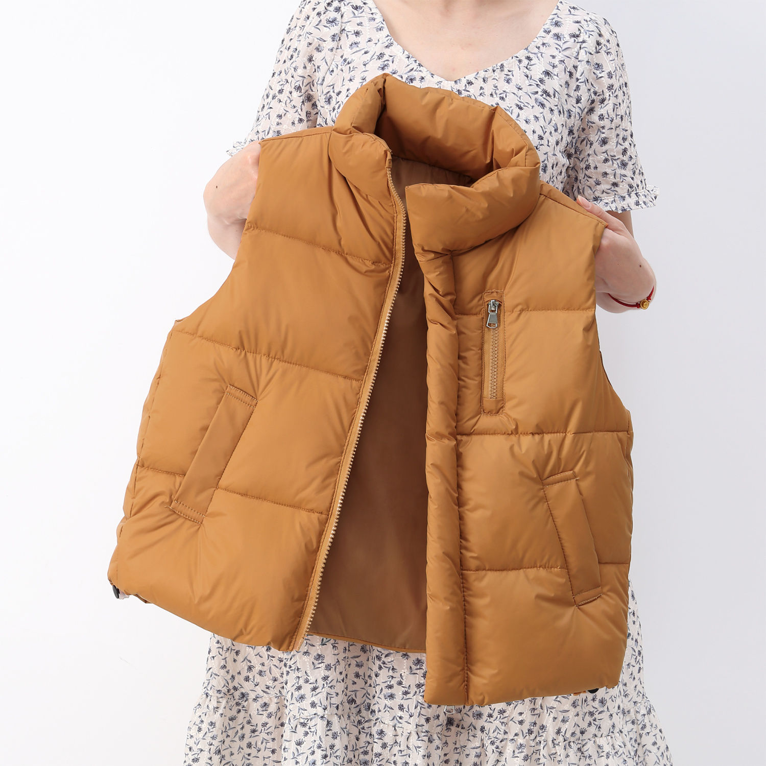 儿童2023新款立领马甲小中大童时尚坎肩韩版百搭保暖背心潮流