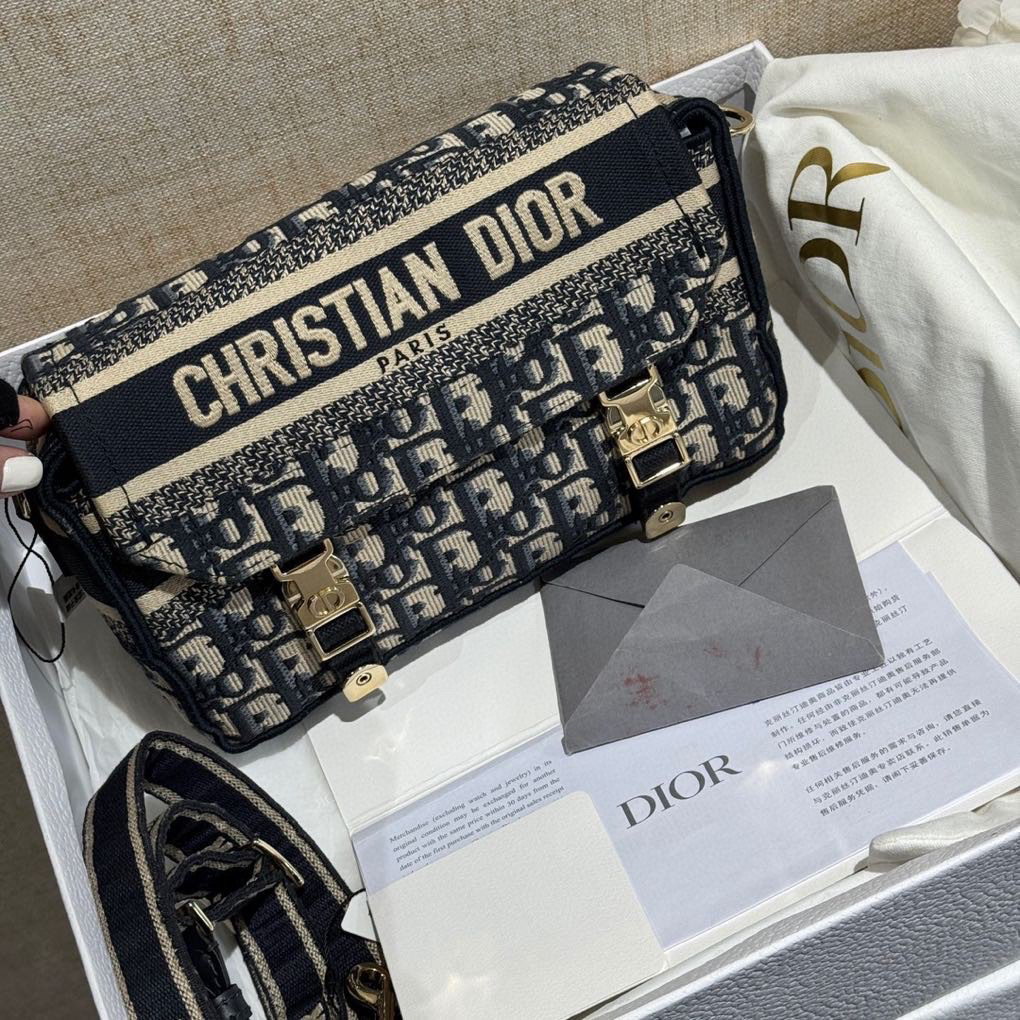 95新 DIOR/迪奥 camp邮差包小号 