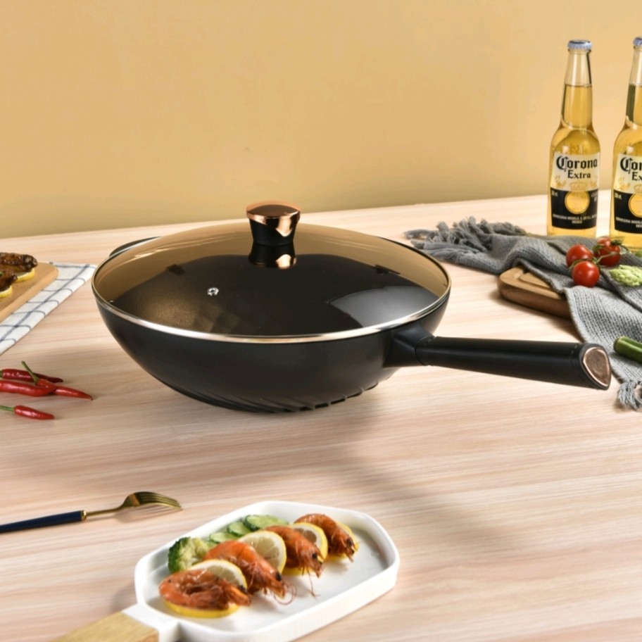 【新品】旋风聚能不粘锅超轻家用防滑厚实炒锅
