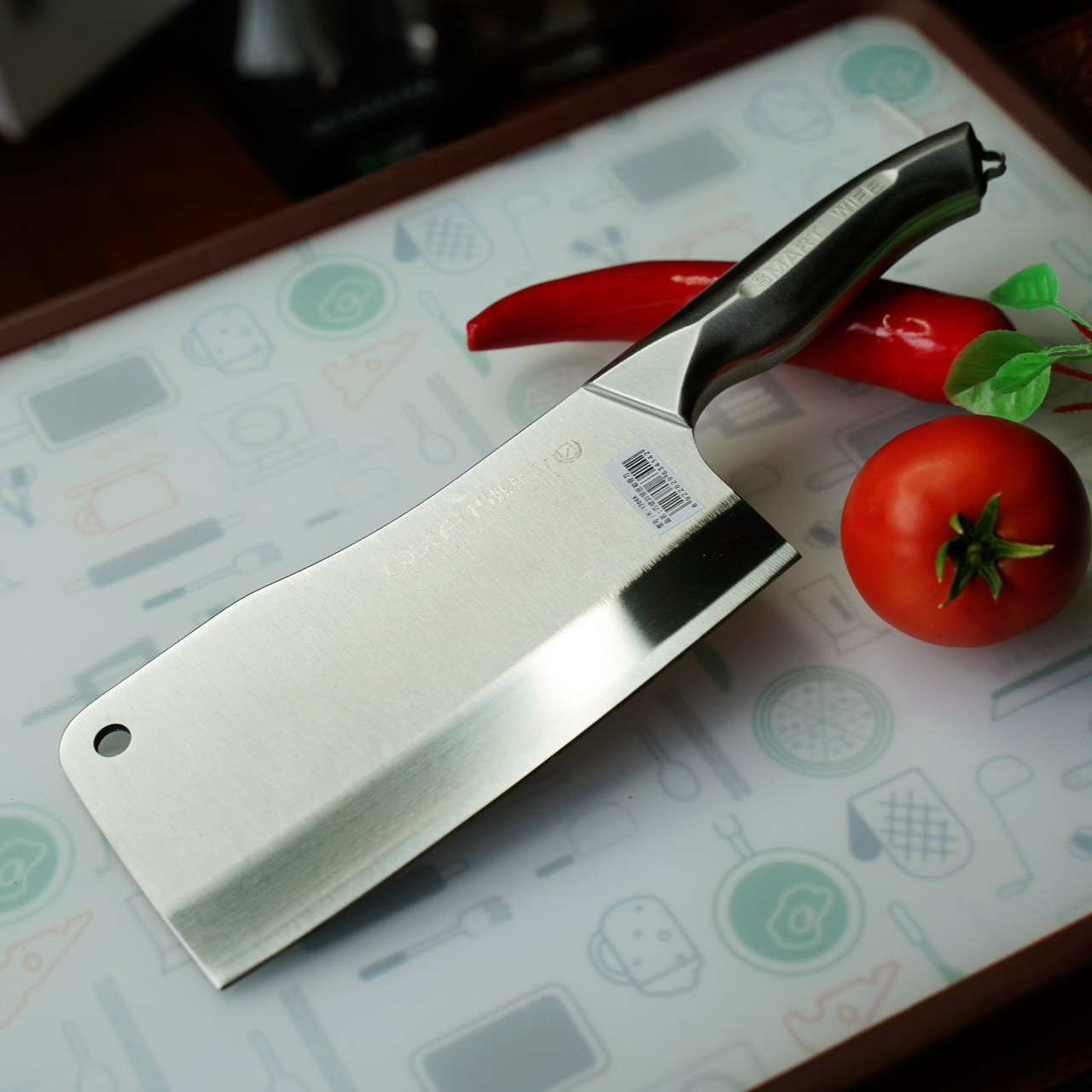 巧媳妇菜刀全钢砍骨刀 日用厨房厨用斩切刀剁骨刀厨师刀K1204A