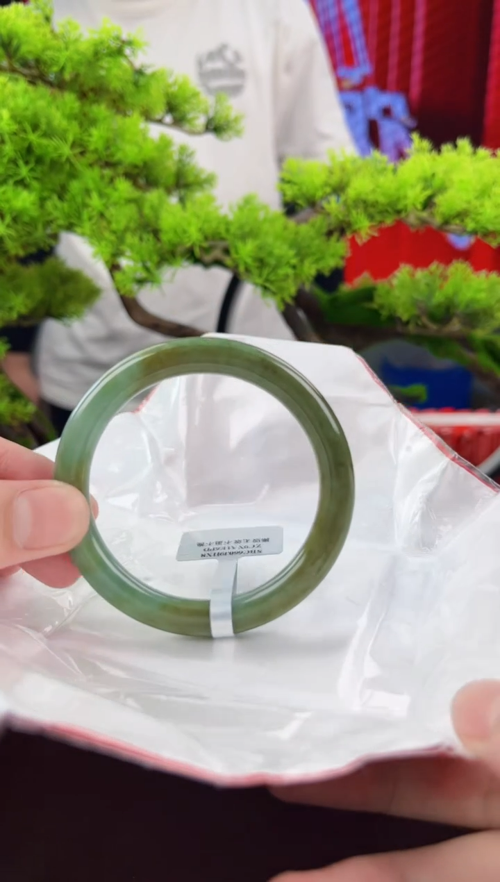 【闪购商品】翡翠手镯未镶嵌翡翠手镯（微瑕）9