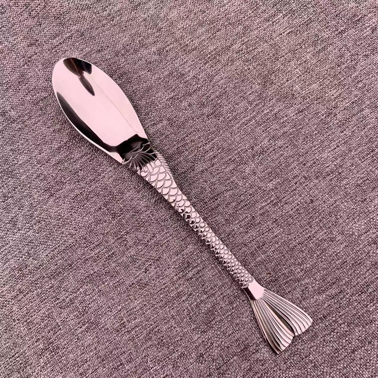 157亗鲤鱼勺2支  丨云强宋  野餐具厂家补贴浮力