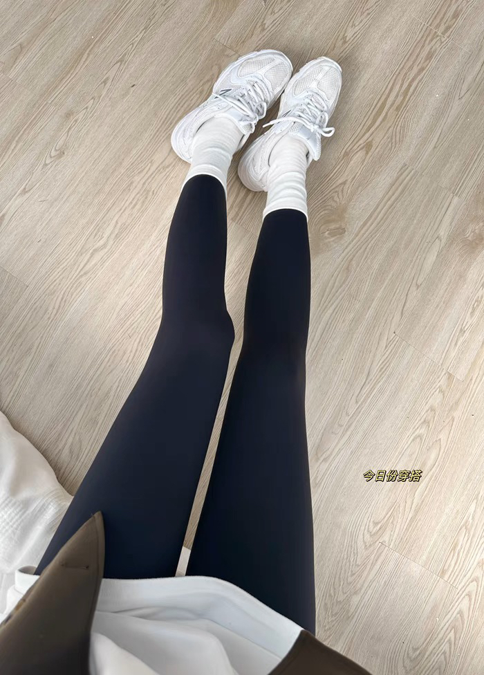 冬季加薄绒打底芭比裤