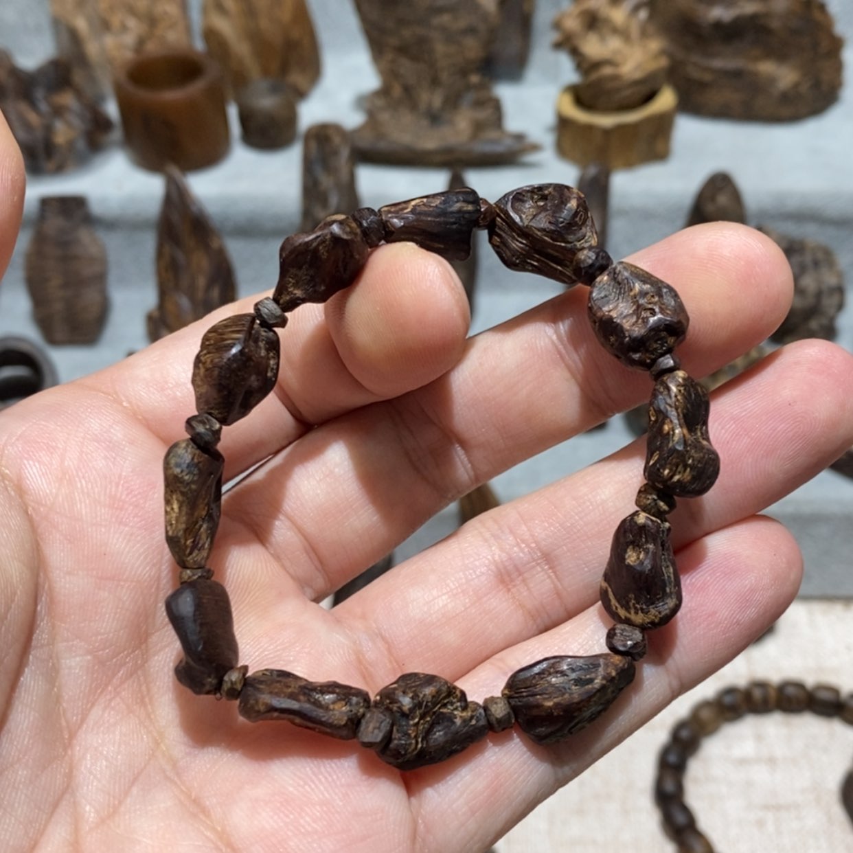 【闪购商品】沉香@*铂文莱沉水留疤6.5克