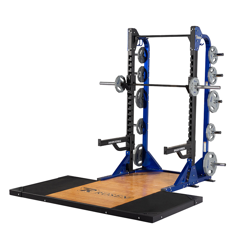 前开放式深蹲架长型基架ROSEN/罗森健身器材健身房力量训练