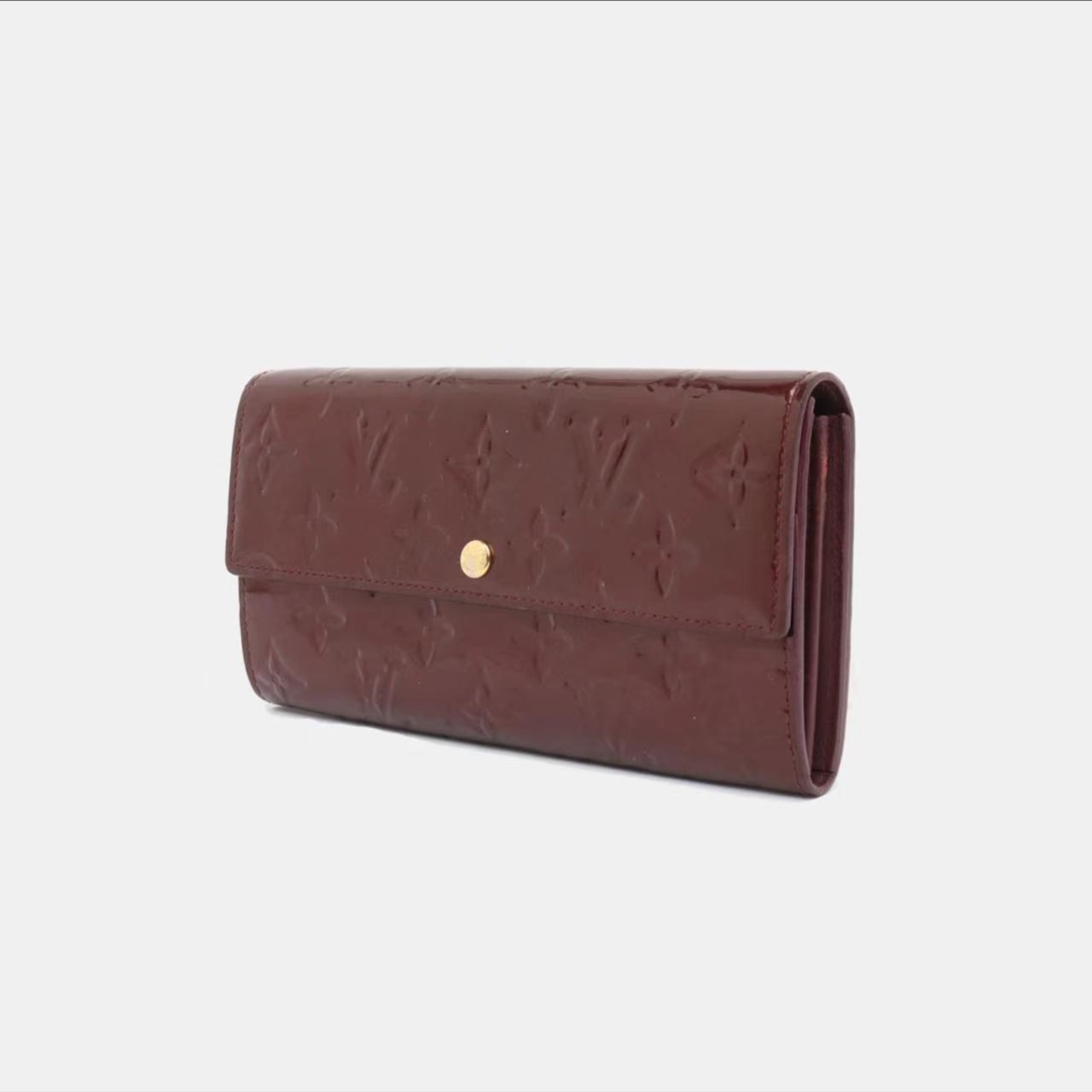 95新 LouisVuitton/路易威登 莉哥精选/单肩包/漆皮钱包168第一个