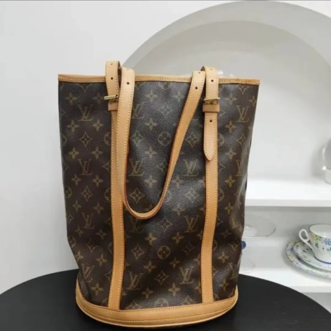 95新 LouisVuitton/路易威登 莉哥精选/单肩包/第一个/大水桶
