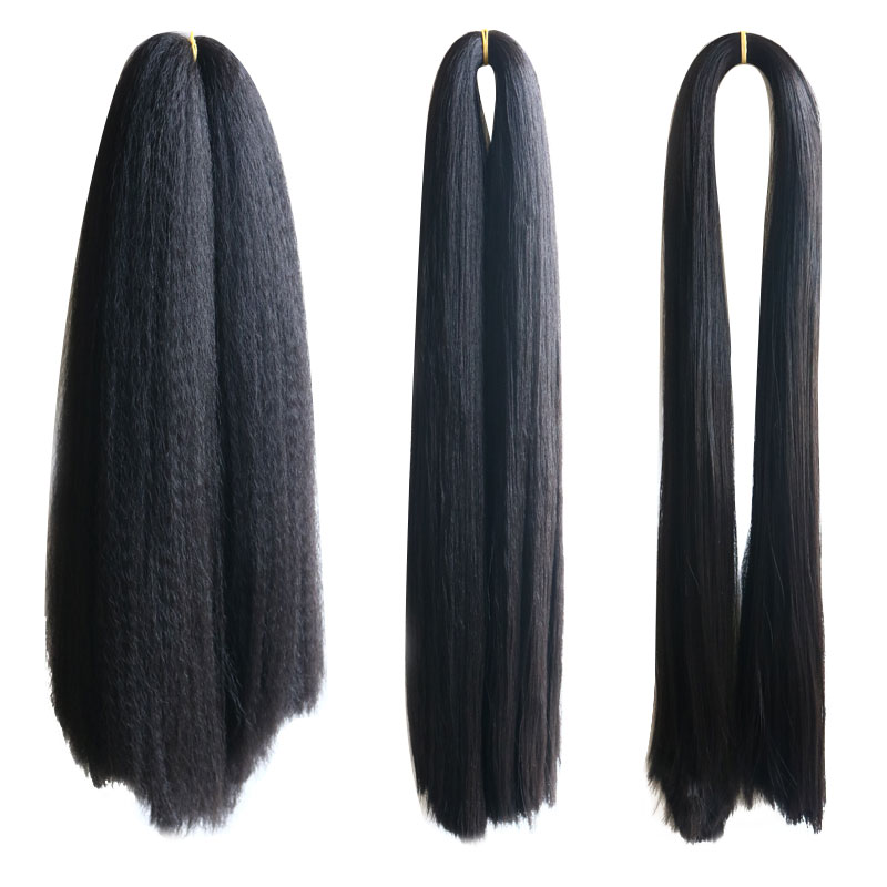 古装造型高温丝假发丝发球汉服diy做发包发髻原材料纤维曲曲发料