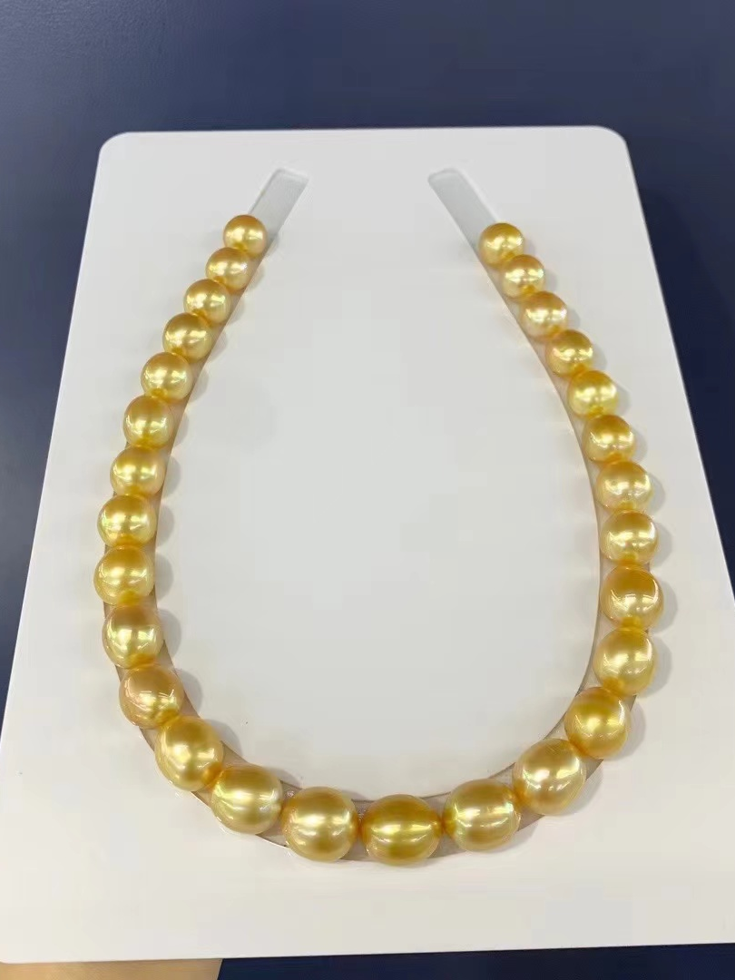 金色金典极强光菲律宾金珠项链百搭时尚流行