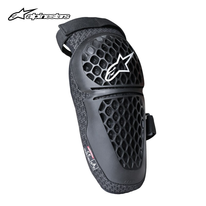 A星ALPINESTARS摩托车骑行护膝骑行护具装备黑色护膝