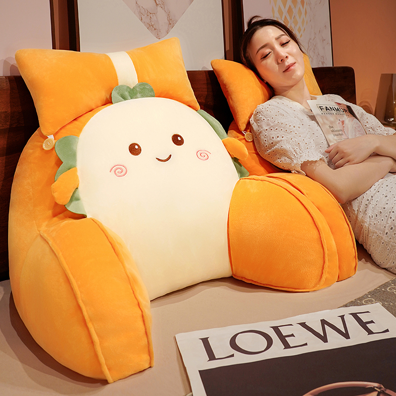 床头靠垫软包大靠背沙发宿舍床上床靠枕头护腰枕靠榻榻米抱枕秋冬