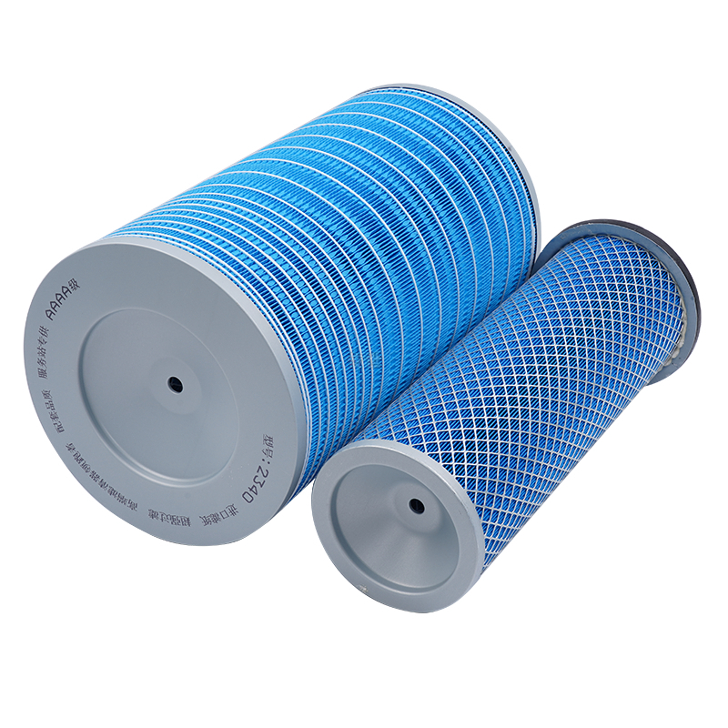 铁盖2833空气滤芯底部带孔过滤配套进口品质