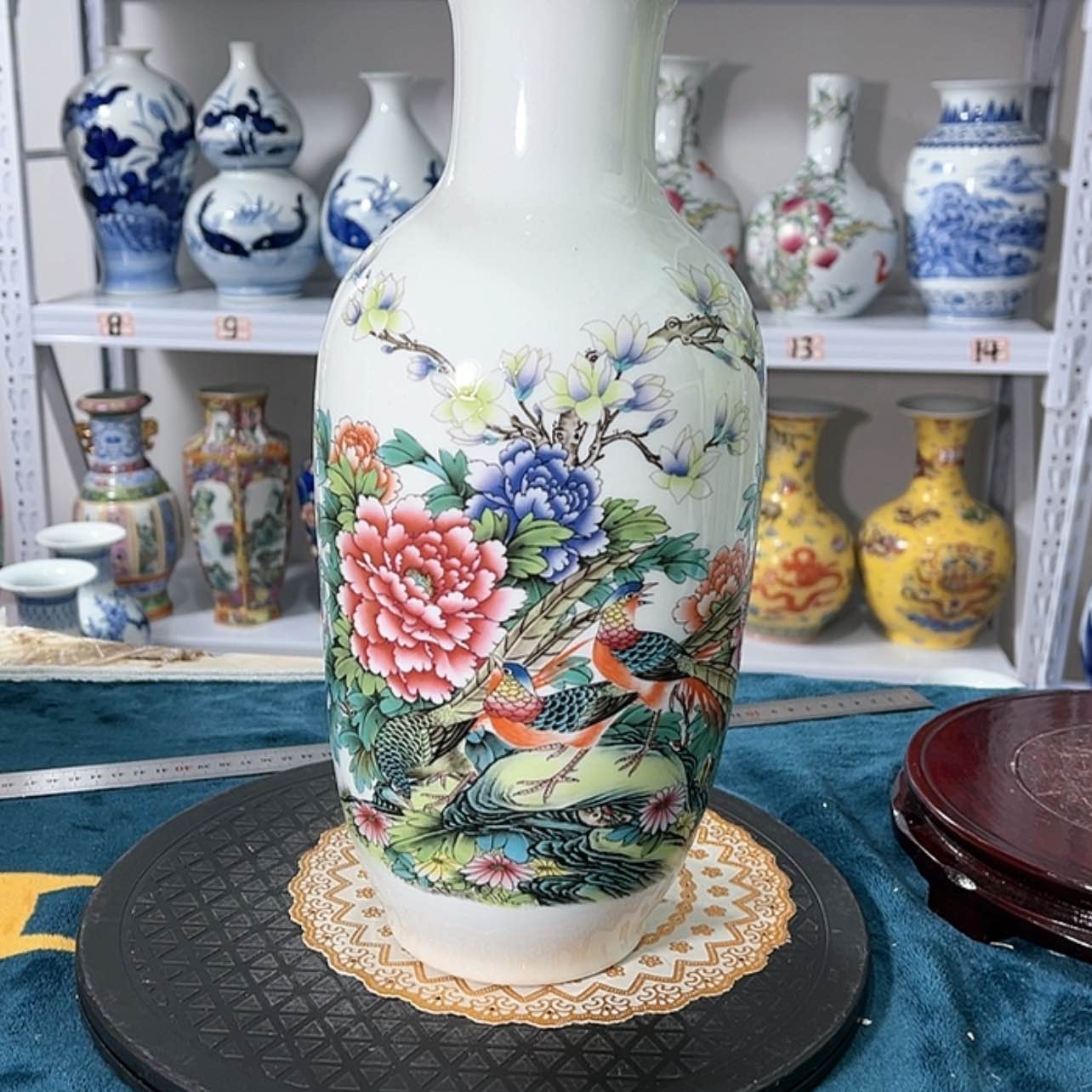 【闪购商品】瓷摆件锦堂福贵高35