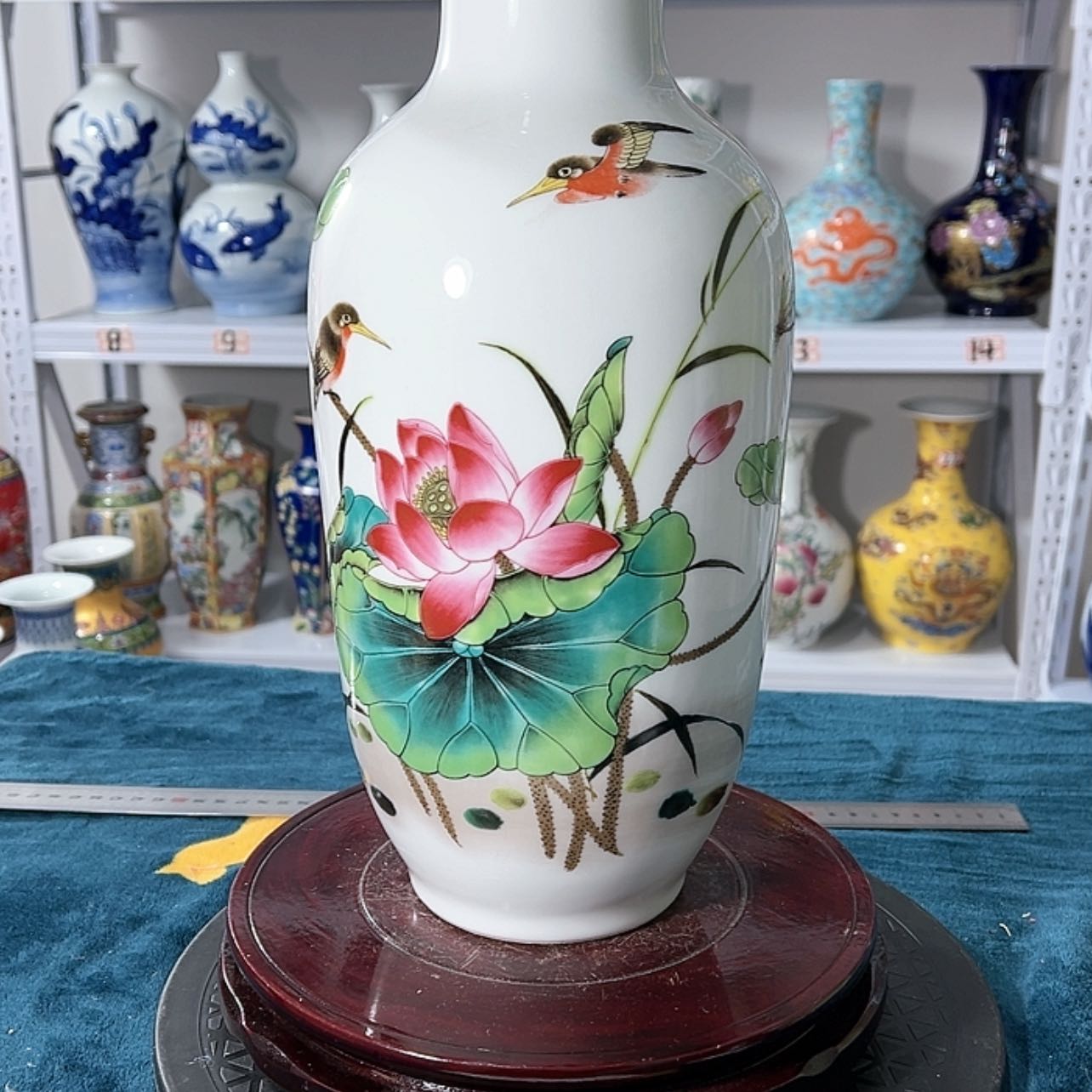 【闪购商品】瓷摆件家和万事高35