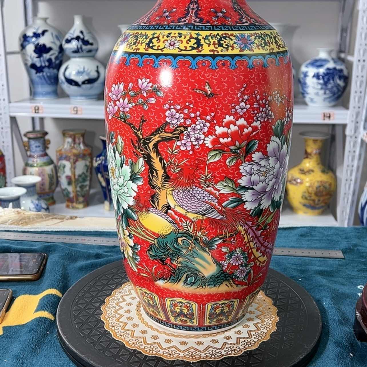 【闪购商品】瓷摆件红冬高45