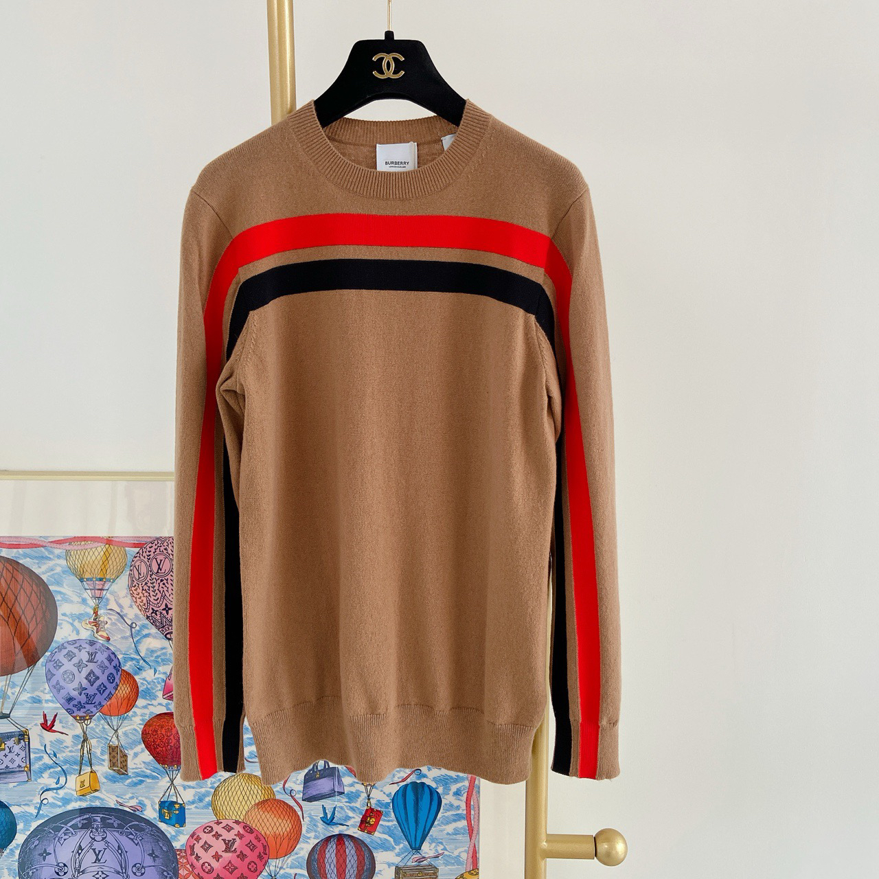 Burberry针织上衣/市6900/95新/09150104/黎
