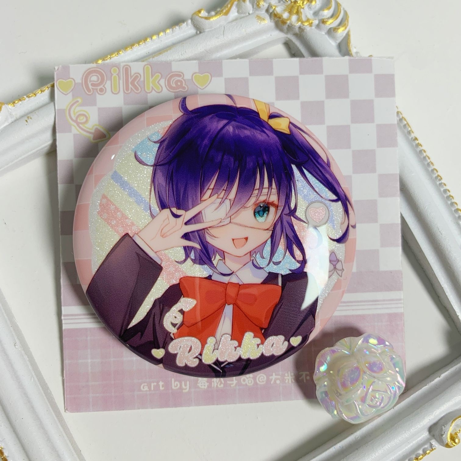〔校服〕中二病也要谈恋爱 小鸟游六花同人周边 画师授权 吧唧
