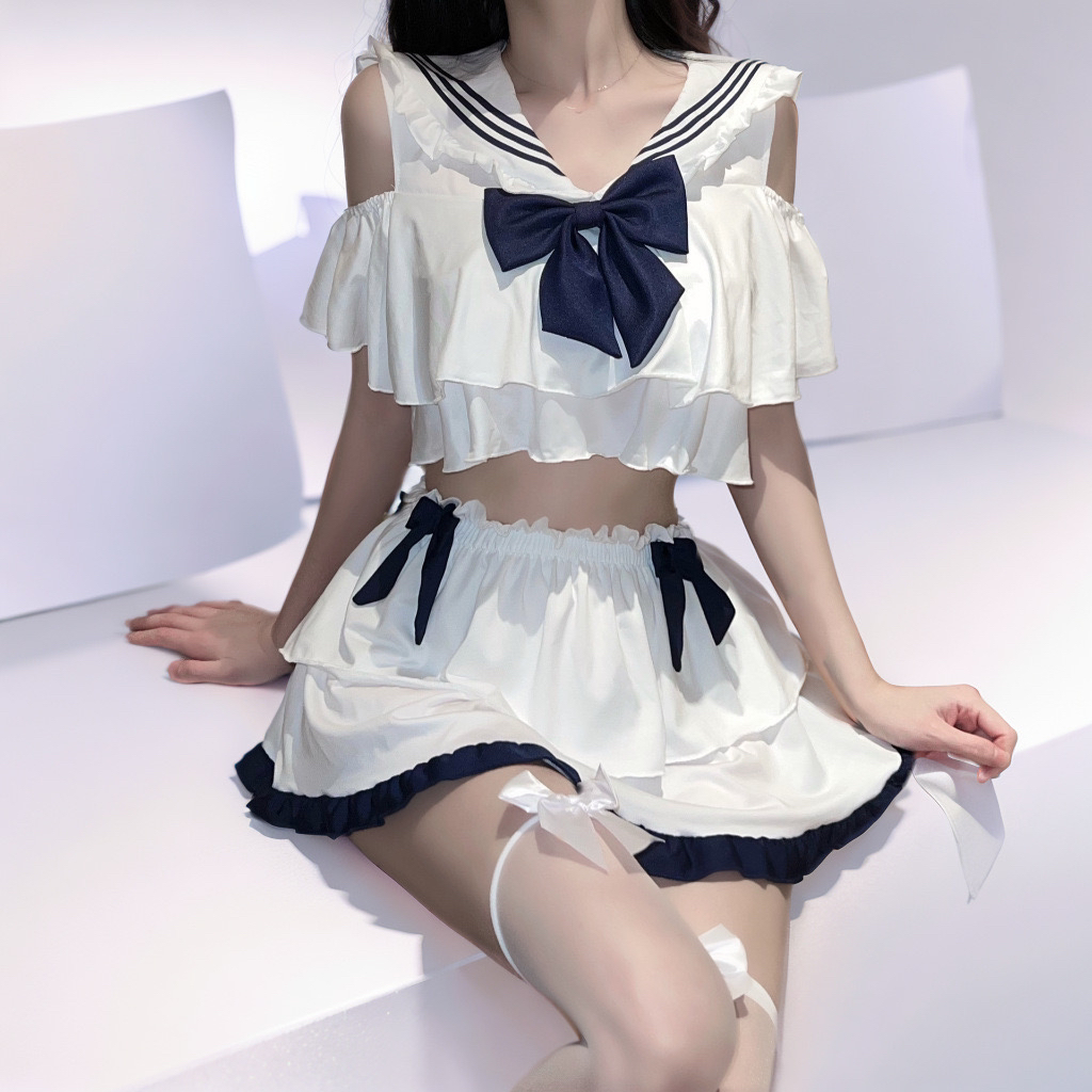 性感水手清纯JK制服校园风套装