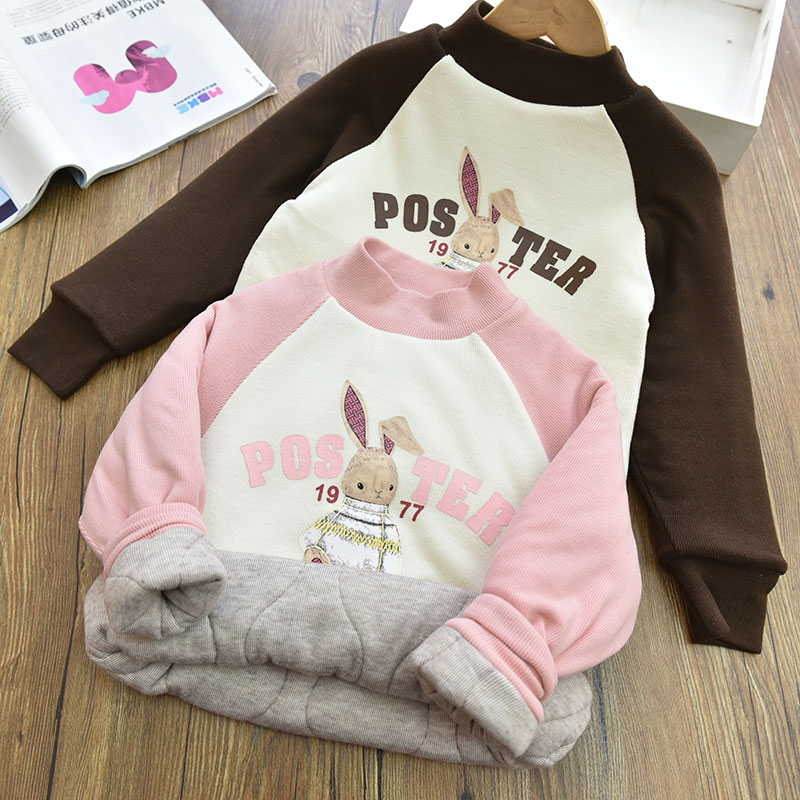 【小扬哥推荐】校服神器女童软绵绵保暖厚实小棉袄中大儿童半高领