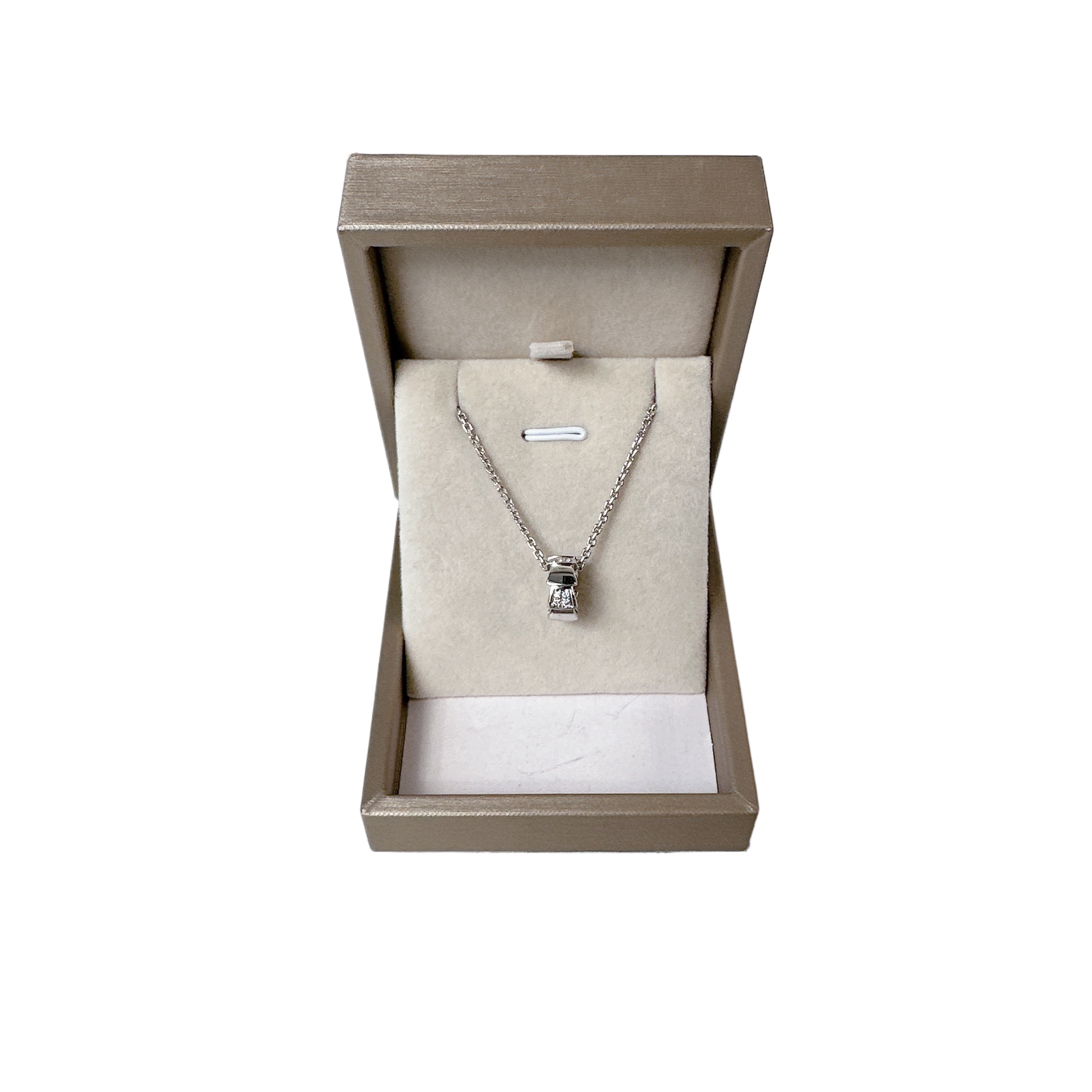 95新 BVLGARI/宝格丽 安洁利严选灵蛇系列/SK0113356 项链