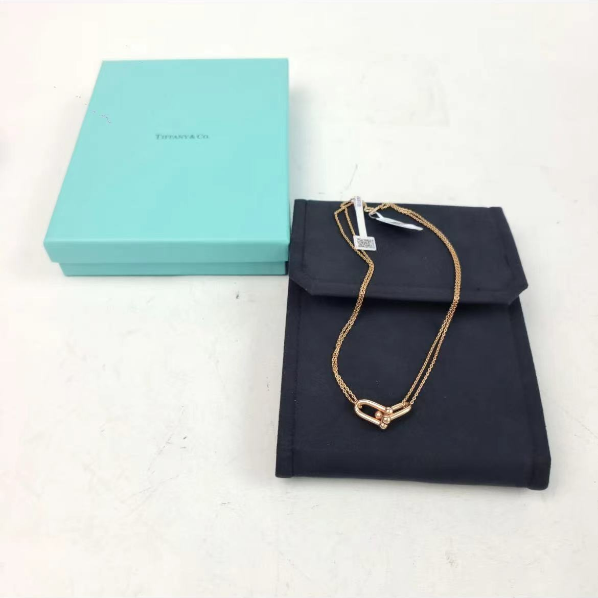 99新 Tiffany & Co./蒂芙尼 安洁利田哥项链/sk0127239