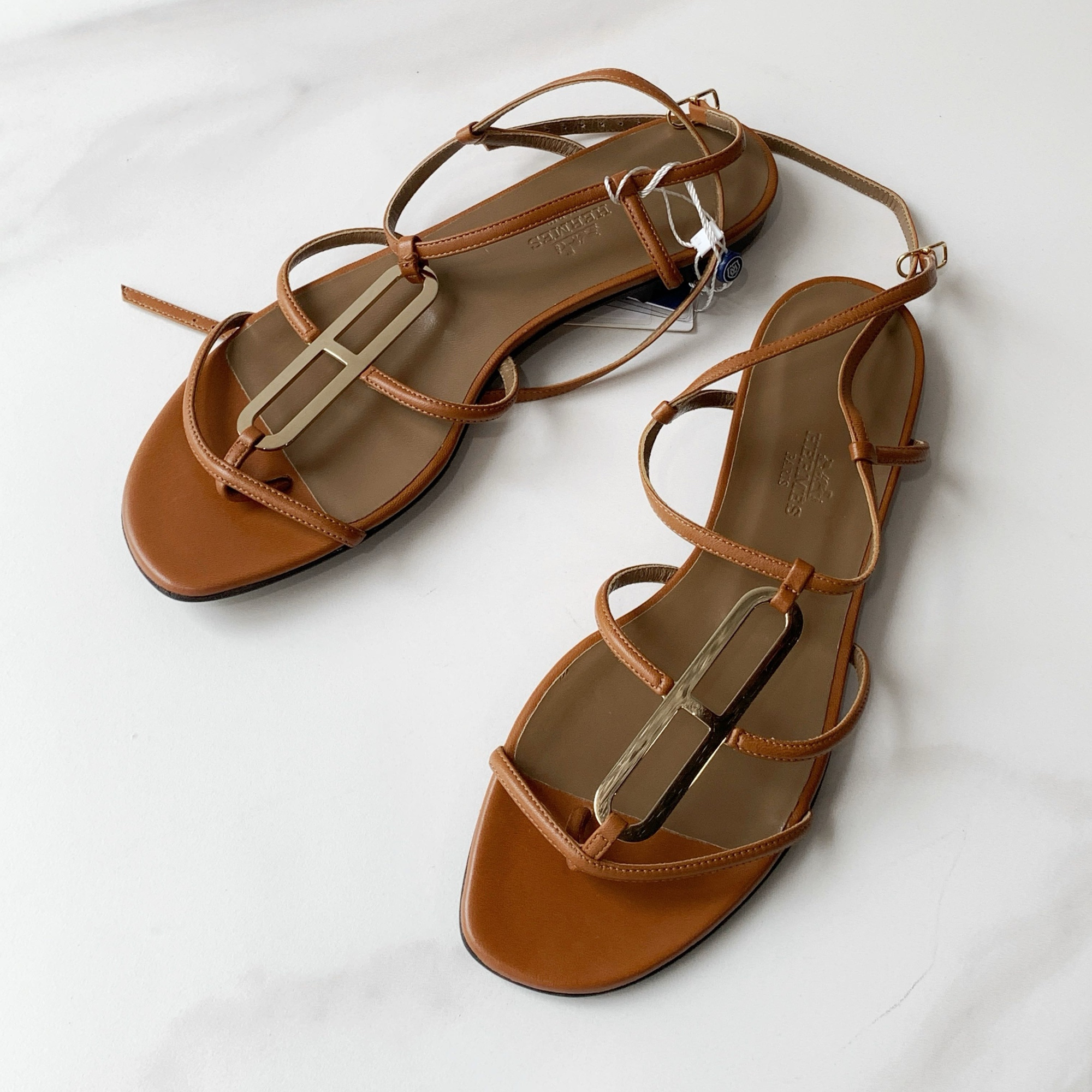 全新未使用 爱马仕 安洁利严选/XK0110604 凉鞋