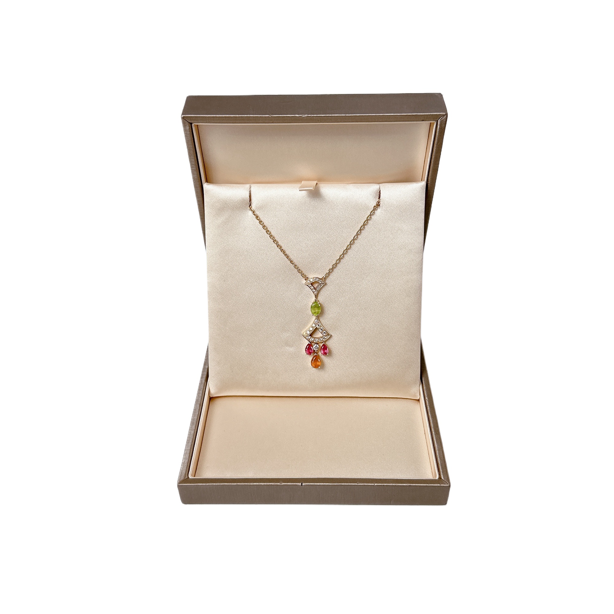 95新 宝格丽 安洁利严选扇子系列/SK0124581 项链